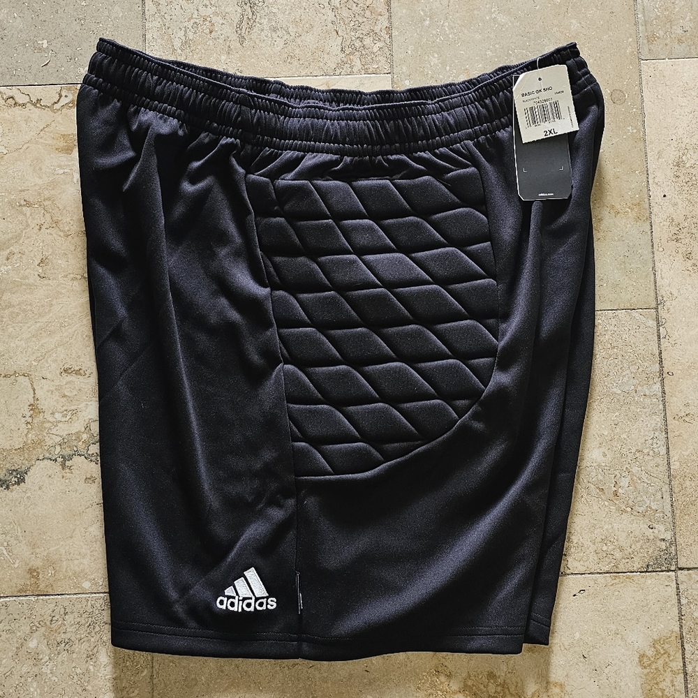 New Adidas Soccer Goal Keeper Shorts 2XL
